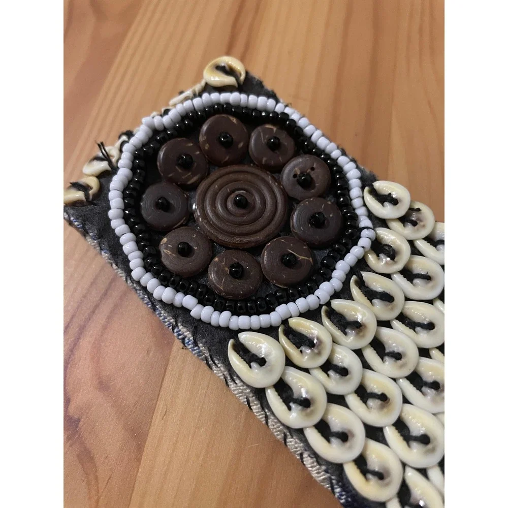 Handmade Bohemian‎ Shell Beaded Wide Belt 32
